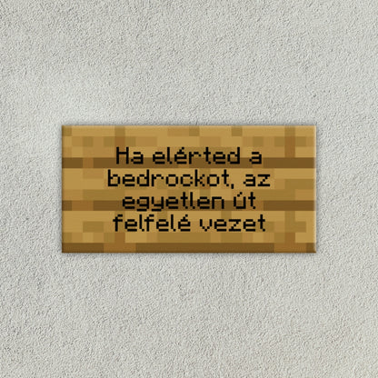 Minecraft Tábla