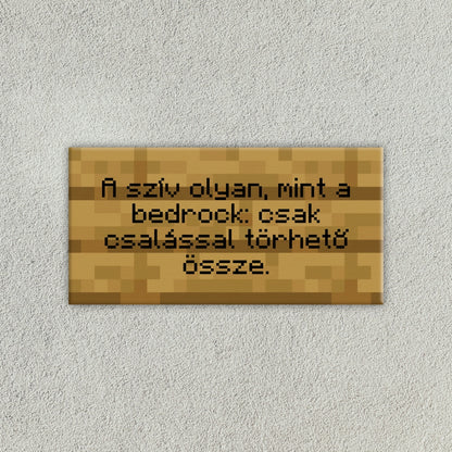 Minecraft Tábla